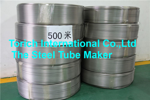 Coiled tubes D4 / T3 Bright Annealed Stainless Steel Tubes ASTM A213  ASTM A269 EN10216-5 TC1