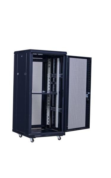 SPCC Cold Rolled Steel 22U Network Server Rack Mount for Data Center Cooling System