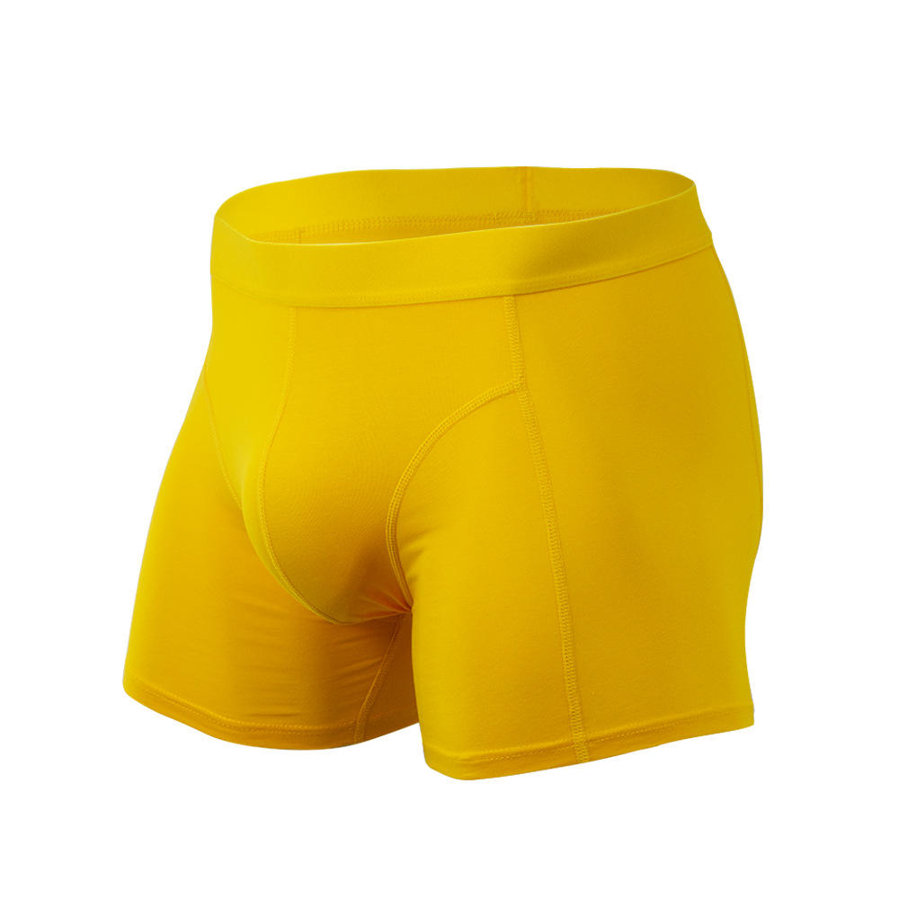 Cotton Slim ‑ Fit Sleek Men's Breathable Boxer Briefs For Office Work