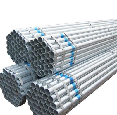 Zinque material mergulhado quente galvanizado revestido do tubo Q235 Q345 Q195 da tubulação