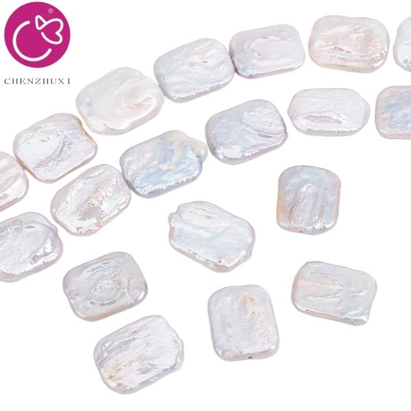 High Quality Baroque White Irregular Shaped Pearls DIY Jewelry Accessories Irregular Natural Freshwater Pearls