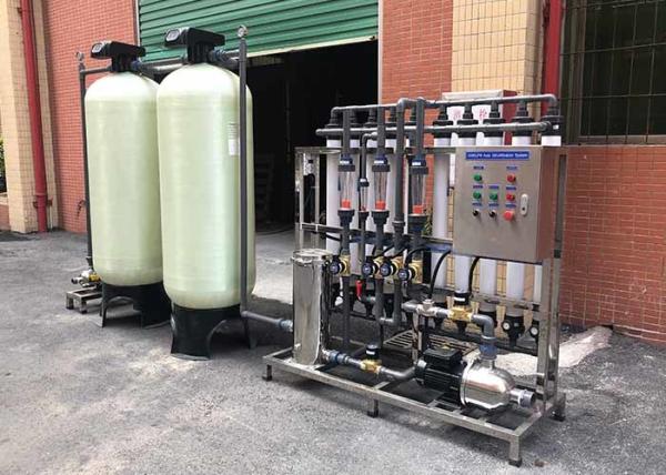 UF industriel de l'eau de traitement de système d'ultra-filtration mécanique 5000LPH de carbone