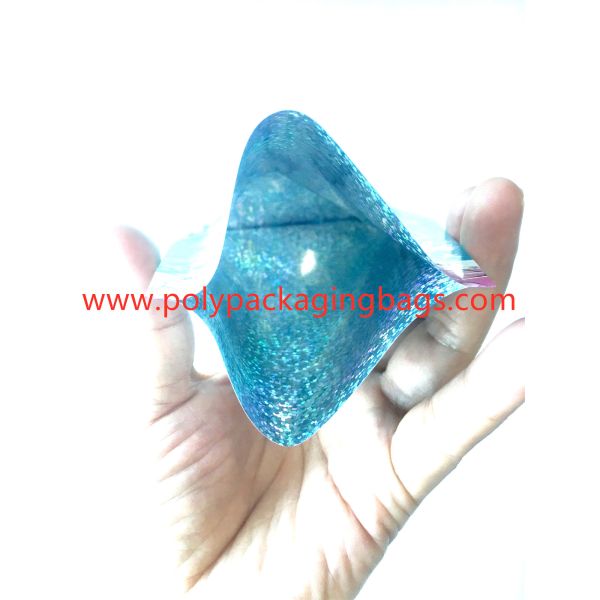 Security Zipper Foil Ziplock Bags Packaging Hologram Laser Holographic