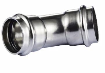 3 45 Degree Plumbing Elbow V Type Double Stainless Steel Press Fittings