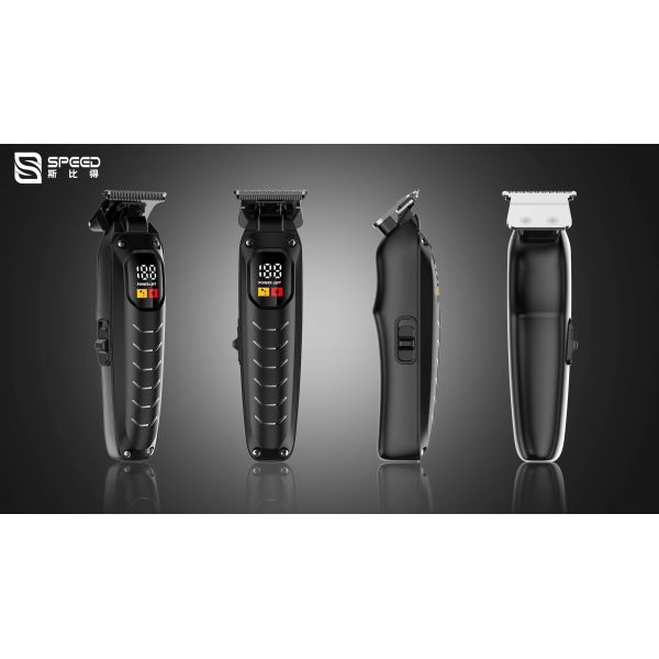 SHC-5634 Barber Zero Gapped Cordless Electric Pro Hair Clippers for Men T-Blade Outlining