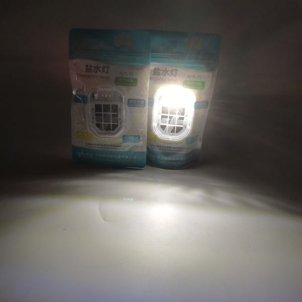 ISO Lightweight Salt Water Lamp 0.5W For  Outdoor Camping