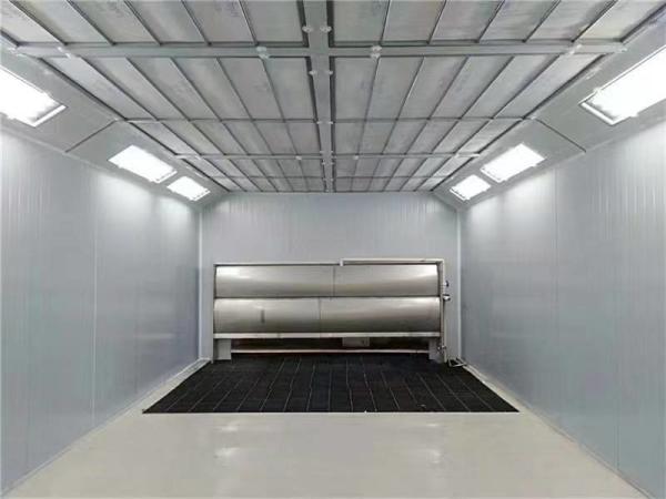 Cabine de pulverização de cortina de água superior para ambientes de pintura mais limpos e saudáveis