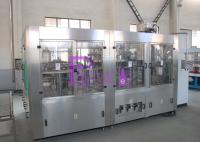 3 automáticos em 1 fase de engarrafamento do alimento do equipamento do refresco de aço inoxidável