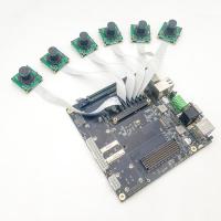 Caméra multi de la carte de circuit imprimé incorporée par 32G MIPI CSI de NVIDIA Jetson AGX Xavier d'éducation