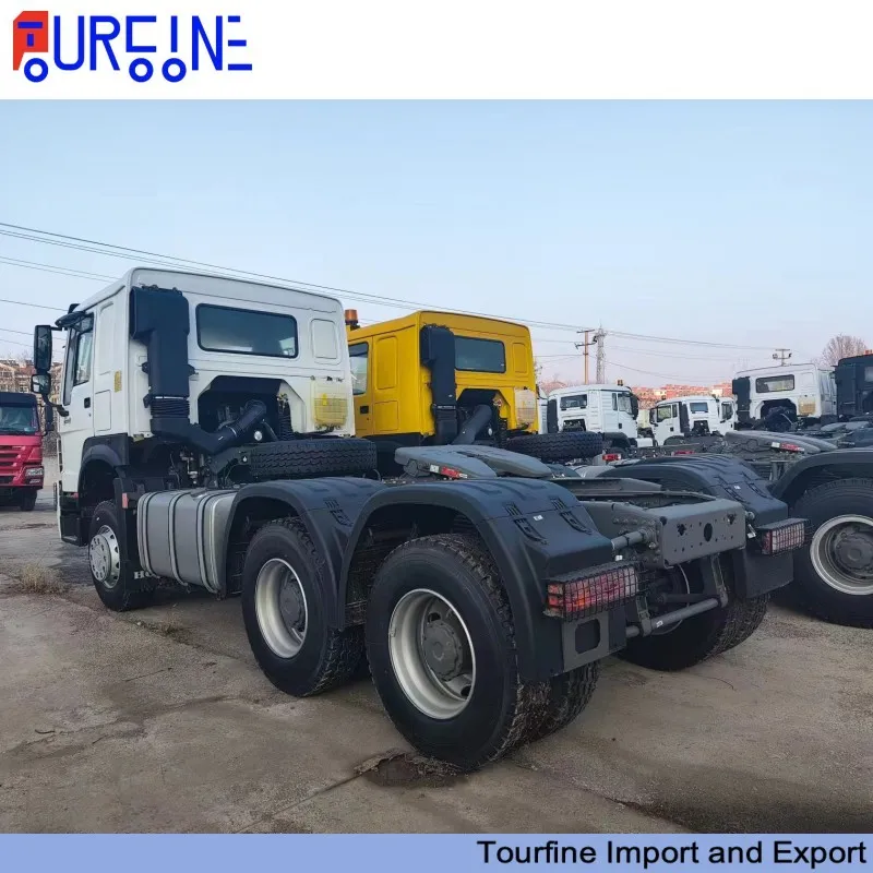 Sinotruk HOWO 420HP 10 Wheel 6X4 Tractor Head Truck 40 Ton Container Cargo Truck for Africa