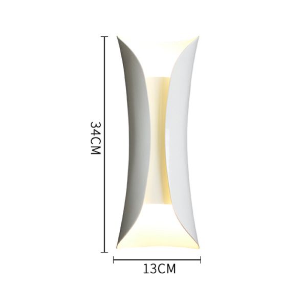 Modern Simple Wall Lamp LED Living Room Reading Capsule Wall Sconce (WH-OR-202)