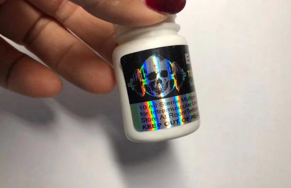 UV Printing 50mg Oral Medicine Labels For  Bottle