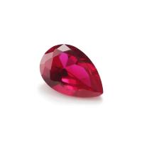 Vintage Style Ruby Moissanite Synthetic Corundum Pear Shape 2x3mm To 10x14mm Loose Gemstone For Jewelry Making