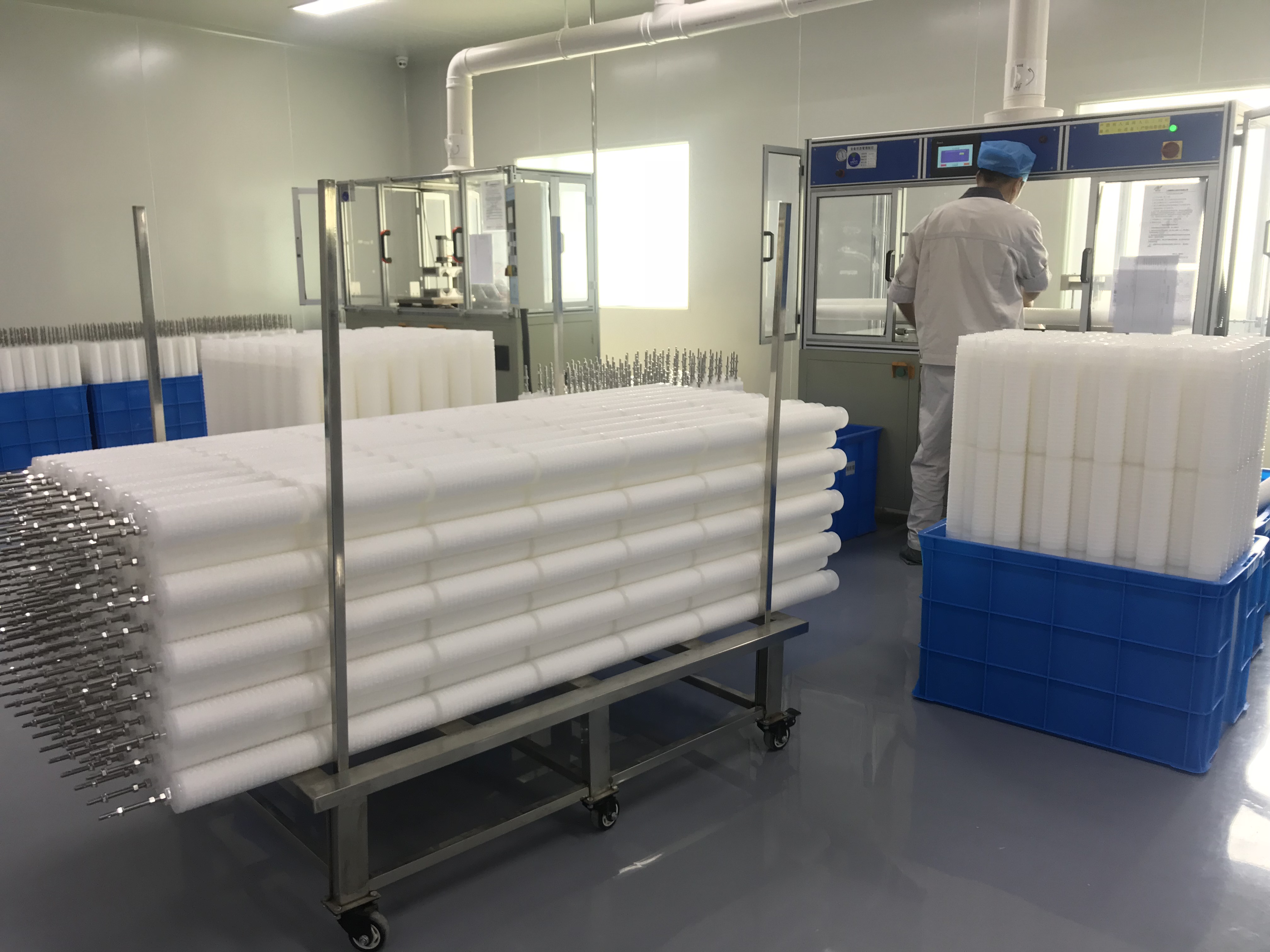 элемент патрона фильтра полиэстера 0.3μM Microporous высоковязкий плиссированный