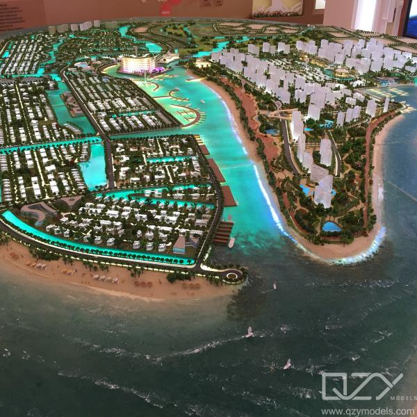 Jardim de campo 1/750 O coração de Hainan Modelo de maquete arquitetônica