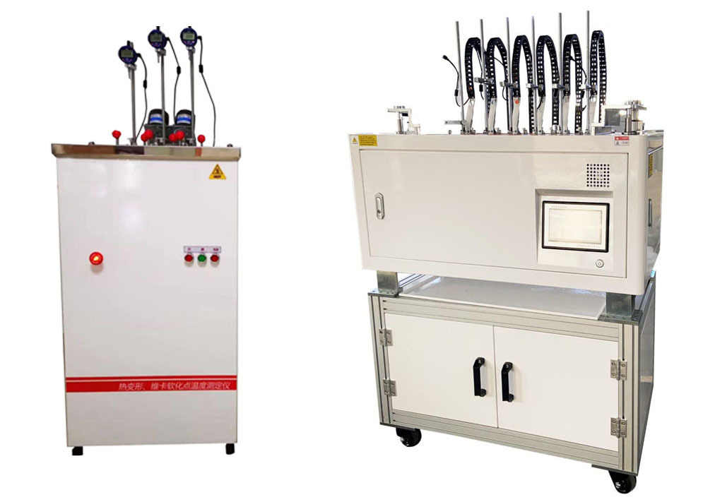 HDT VICAT Tester instrument designed to test heat deflection temperature and