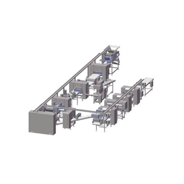 Multi-Layer Danish Loaf Bread Processing Line | Commercial Flaky Cube Toast Plant