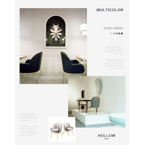 Padded Armless Upholstered Dining Chairs Kitchen Furniture High Density Sponge