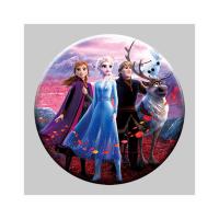 Insignes lenticulaires du cadeau 3D de décoration avec Elsa And Anna Princess