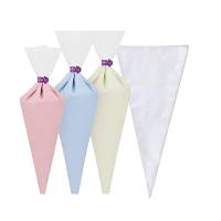 Tamanho de condução por meio de canos plástico do saco 32*18cm da pastelaria descartável segura para o bolo