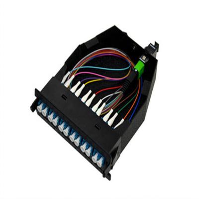 OM3 Type MTP To LC Cassette 12 24 Core Ultra High Density Customizable Color