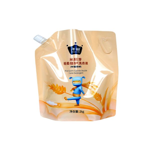 Особенная форма стоит вверх мешок Spout, пластиковый жидкостный мешок с Spout 100ml 200ml