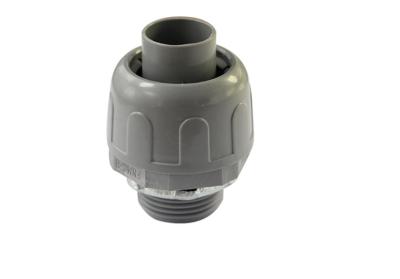 Straight Type Plastic Conduit Fittings Nylon Liquid Tight Connector Insulated