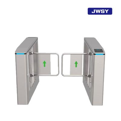 W-TB509 Stainless Steel Swing Turnstile with 0.2s Fast Opening and Multi-Access Control for Secure Pedestrian Entry