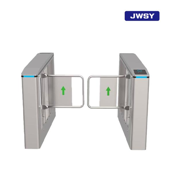 W-TB509 Stainless Steel Swing Turnstile with 0.2s Fast Opening and Multi-Access Control for Secure Pedestrian Entry