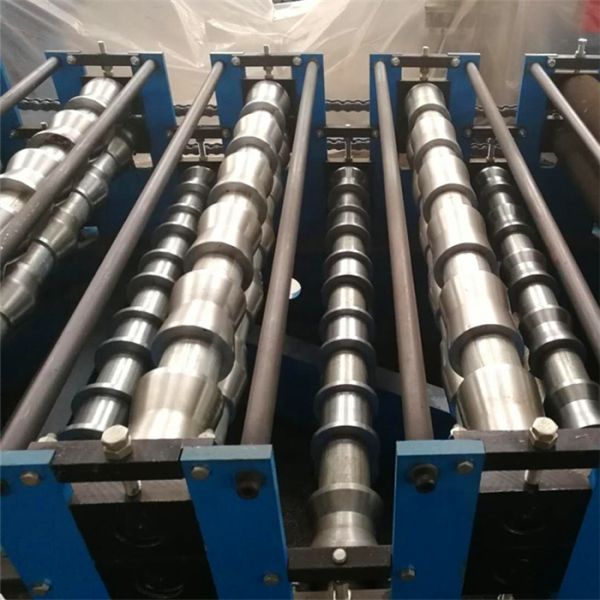 380V / 220V Steel Tile Roll Forming Machine 300 H Steel Welded Machine Frame