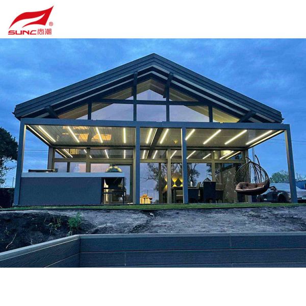 Тент Bioclimatica моторизовал открытый сад алюминиевой перголы водоустойчивый