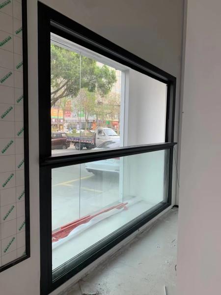 folding window aluminum balcony vertucal