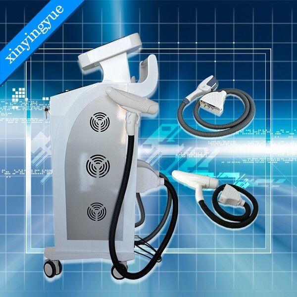 Double screens SHR hair removal machine YAG laser machine , skin rejuvenation machine