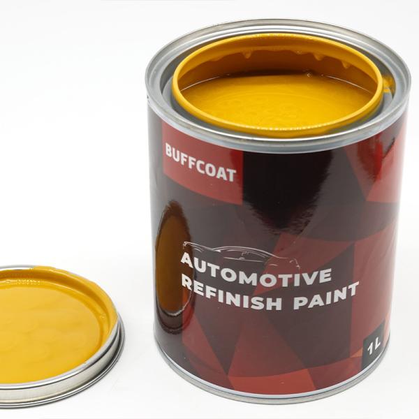 China Manufacturer Supply 1K Yellow Automotive Paint with Excellent Quality