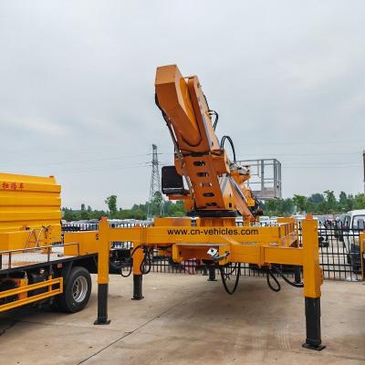 Hydraulic Aerial Platform Truck Mounted 45m Body For Municipal / Electricity