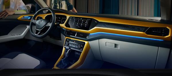 100-200Nm 2024 VW T-Cross SUV With 1.5L Engine And 5 Color Options Classic SUV