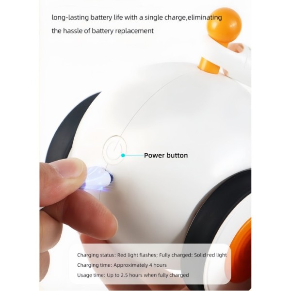 Automatic Rolling Smart Cat Toy Ball Interactive Electric Remote Control Car Cat Toy