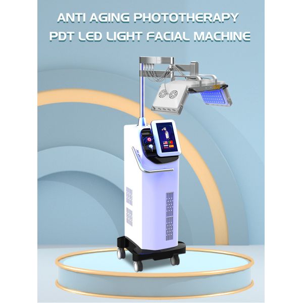 Многоцветная терапевтическая машина PDT сертифицирована FDA для лечения лица, шеи и груди - 5 огней