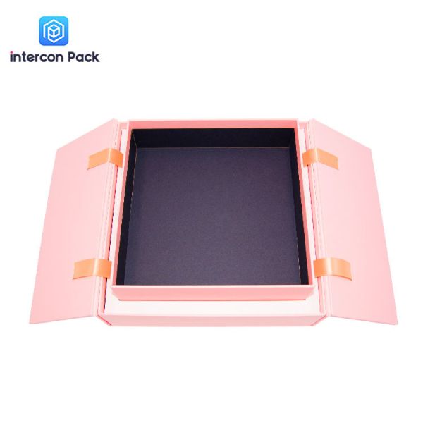 Waterproof Folding Clamshell Packaging Box 6mm Thickness UV Coating