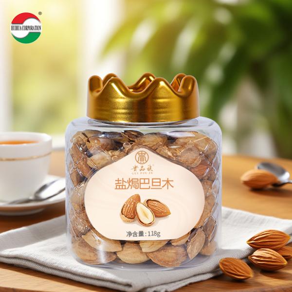 Tapa de corona, tarro de plástico, tarro de caramelos, material de grado alimenticio, material de grado alimenticio, cilindro de plástico transparente para botella, productos nutricionales para la salud