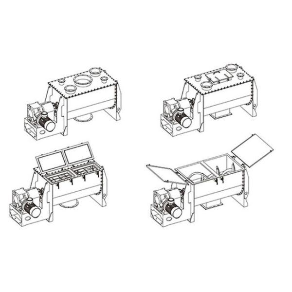 Blender смесителя еды смесителя ленты нержавеющей стали horizont WLDH