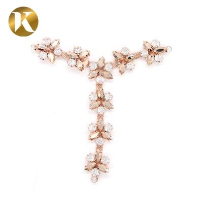Y Shape Women Shoe Tassel Chain Popular Style For Sandals Decoration