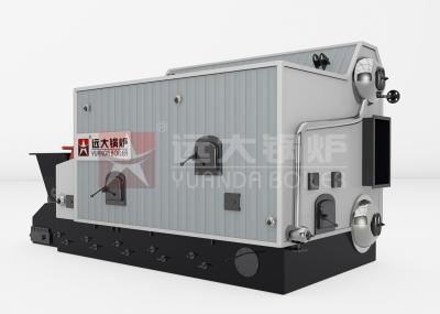 Central Heating Wood Fired Steam Boiler Double Drum Biomass Hot Water Boiler