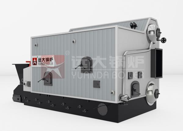 Central Heating Wood Fired Steam Boiler Double Drum Biomass Hot Water Boiler