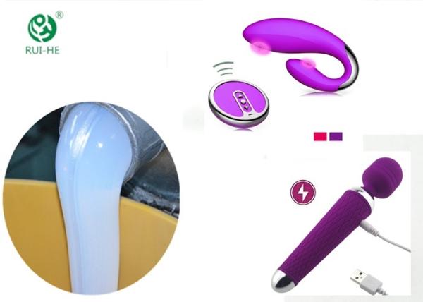 Baby Nipple Medical Grade Silicone Rubber , Clear Silicone Rubber Liquid State