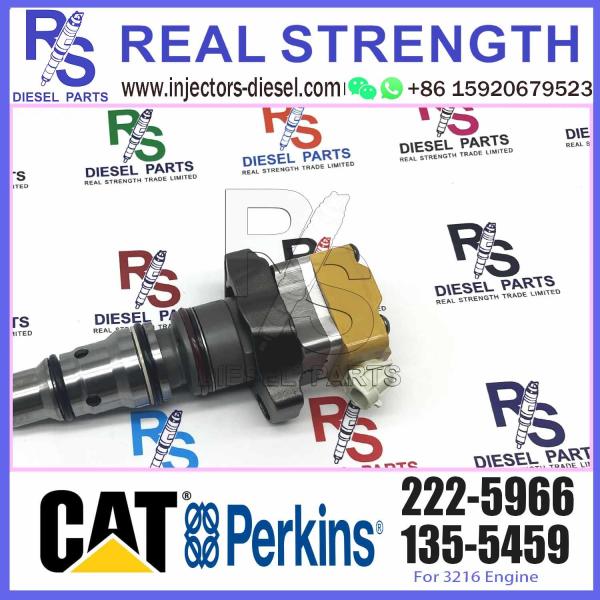 Diesel engine fuel injector 222-5966 2225966 diesel injector assembly fuel injection spare parts 222-5966