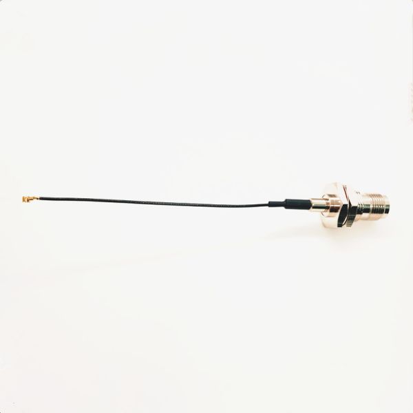 Gold Plated Brass Female to Female RF Cable Assembly with DC-6G Frequency Range for Antennas and Routers