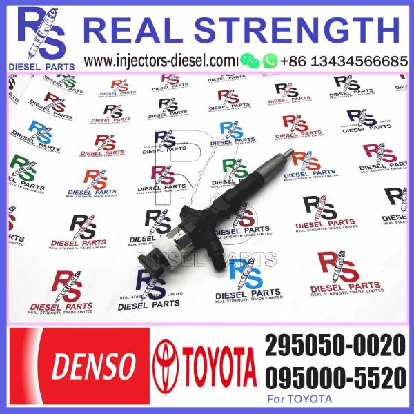 Diesel Fuel Common Rail Injector 295050-0020 For Toyota 1KD 2KD 23670-30190 23670-0020