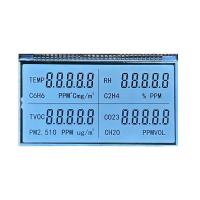 3.3 V Écran LCD personnalisable à segment de transmission TN positif