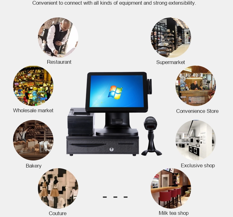 Desktop 21.5  Inch 2C Series Usb Touch Screen Monitor For All In One POS Machine